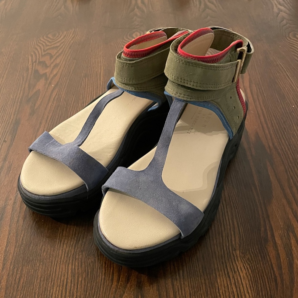 Preen by Thorton Bregazzi T-bar Sandals